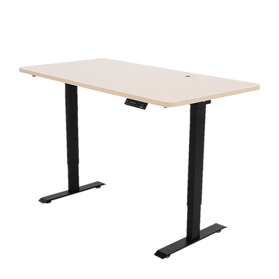 Palermo Standing Desk Sit Stand Height Adjustable Motorised 140cm Table Dual Motor