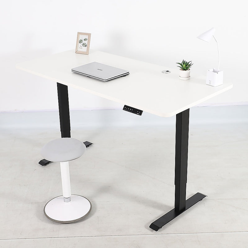 Palermo Standing Desk Sit Stand Height Adjustable Motorised 160cm Table Dual Motor