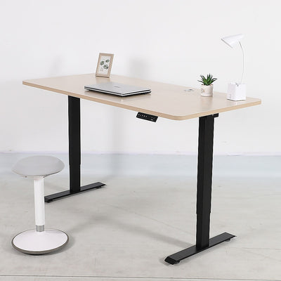 Palermo Standing Desk Sit Stand Height Adjustable Motorised 160cm Table Dual Motor