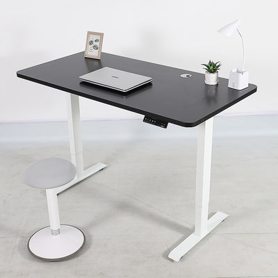 Palermo Standing Desk Sit Stand Height Adjustable Motorised 140cm Table Dual Motor