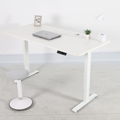 Palermo Standing Desk Sit Stand Height Adjustable Motorised 140cm Table Dual Motor