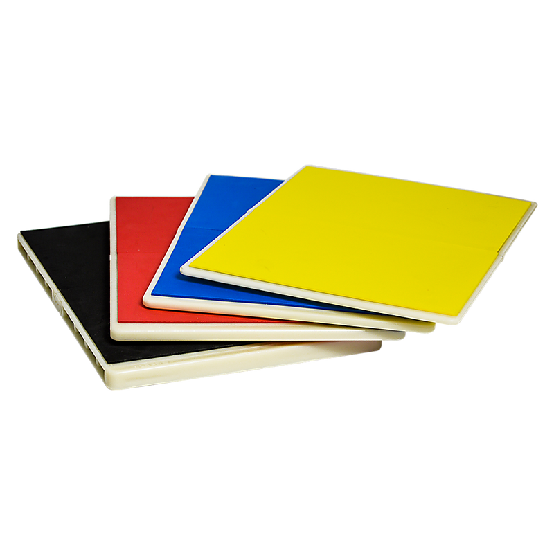 Martial Arts Supply Rebreakable Board Taekwondo, MMA, Karate-Set: Yellow, Blue, Red & Black