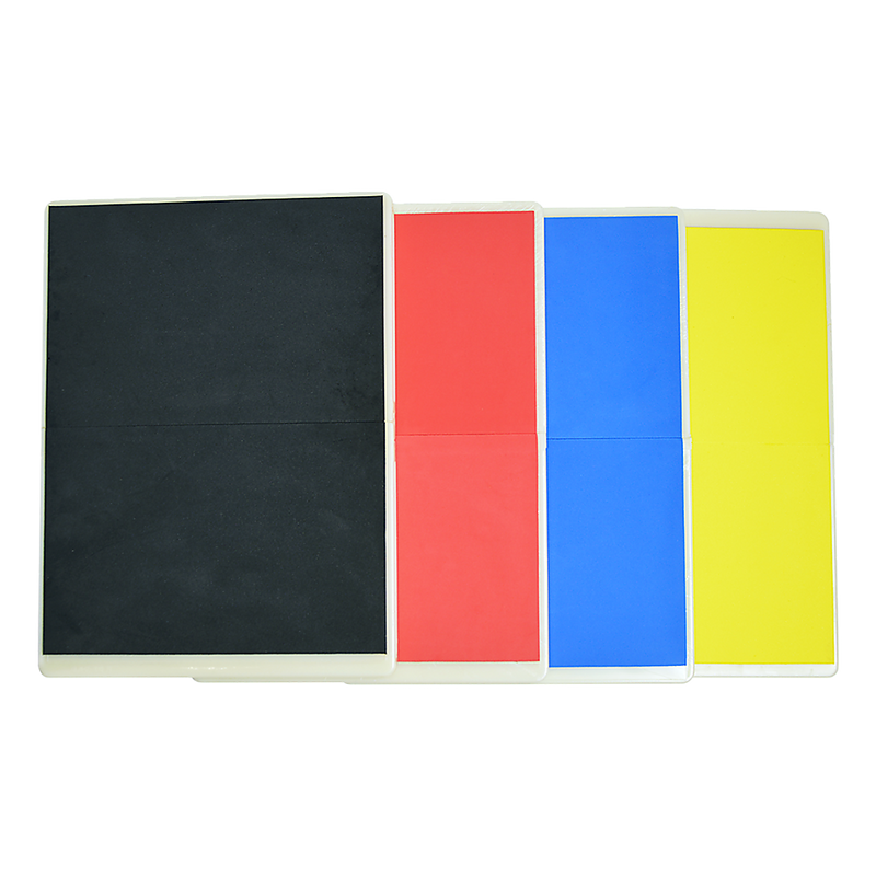 Martial Arts Supply Rebreakable Board Taekwondo, MMA, Karate-Set: Yellow, Blue, Red & Black