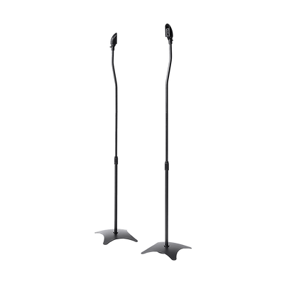 2pcs Speaker Stands Stand Rear Surround Sound Satellite Speakers Adjustable