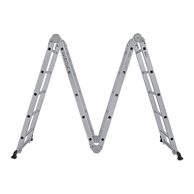 5.8m Multipurpose Ladder Aluminium Extension Folding Adjustable Step