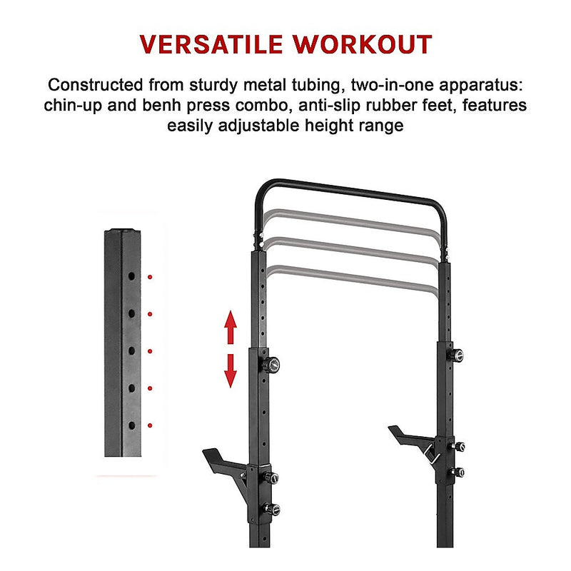 Bench Press Gym Rack and Chin Up Bar