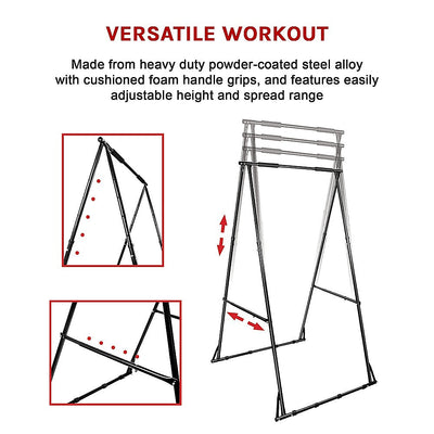 Pull-up Bar Free Standing Pull up Stand Sturdy Frame Indoor Pull Ups Machine