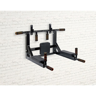 Heavy Duty Wall Mounted Power Station - Knee Raise - Pull Up - Chin Up -Dips Bar