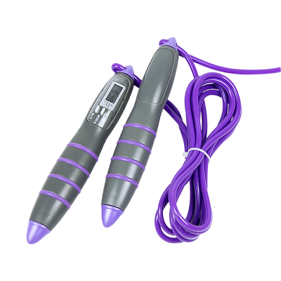 Digital LCD Skipping Jumping Rope - Purple