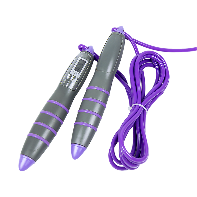 Digital LCD Skipping Jumping Rope - Purple