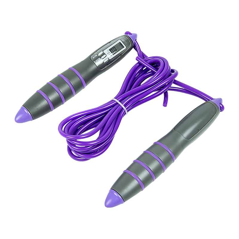 Digital LCD Skipping Jumping Rope - Purple