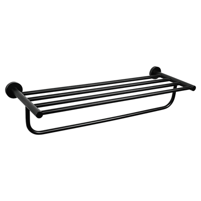 Classic Towel Bar Rail Bathroom Matte Black Finish