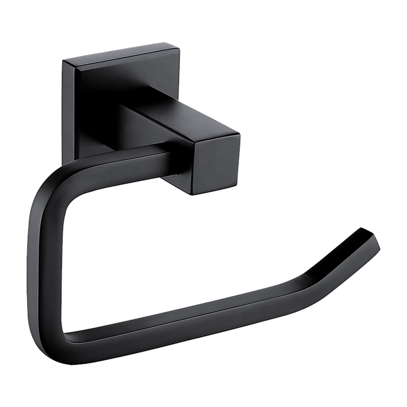 Classic Toilet Paper Holder Matte Black Finish