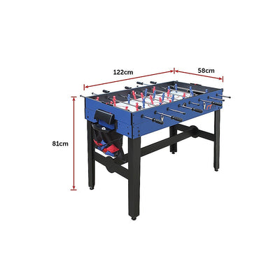 4FT 12-in-1 Combo Games Tables Foosball Soccer Basketball Hockey Pool Table Tennis