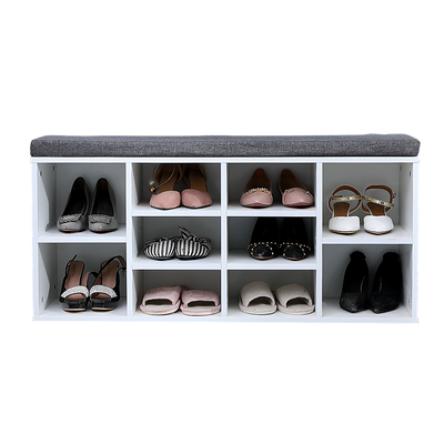 Shoe Cabinet Bench Shoes Storage Rack Organiser Wooden Shelf Cupboard Box