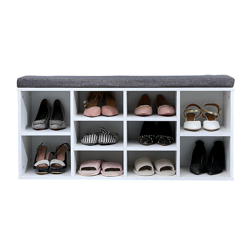 Shoe Cabinet Bench Shoes Storage Rack Organiser Wooden Shelf Cupboard Box