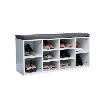 Shoe Cabinet Bench Shoes Storage Rack Organiser Wooden Shelf Cupboard Box