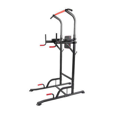 Power Tower Chin Up Bar Push Pull Up Knee Raise Weight Bench Gym Station