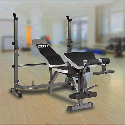 Multi Station Home Gym Weight Bench Press Leg Equipment Set Fitness Exercise