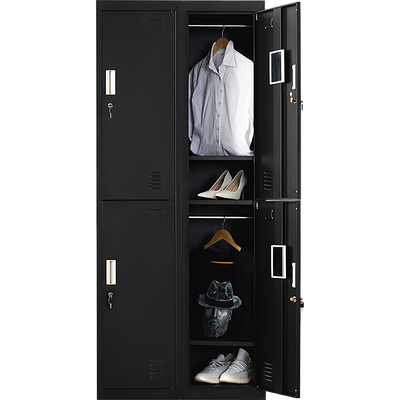 Four-Door Office Gym Shed Storage Locker