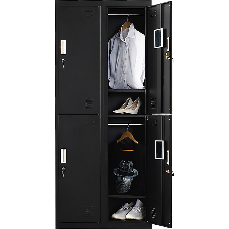 Four-Door Office Gym Shed Storage Locker