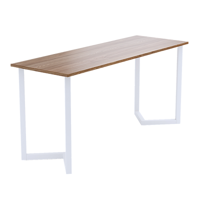 V Shaped Table Bench Desk Legs Retro Industrial Design Fully Welded - White