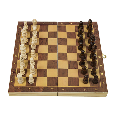 Chess Board Games Folding Large Chess Wooden Chessboard Set Wood Toy Gift