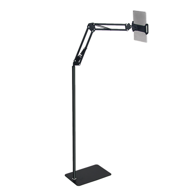 Hands Free Floor Stand Adjustable Bed Clip Holder For Tablet iPad iPhone Switch