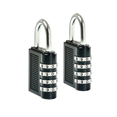 X2 Combination Padlock 4-Digit Outdoor Weatherproof Security School Lock Travel