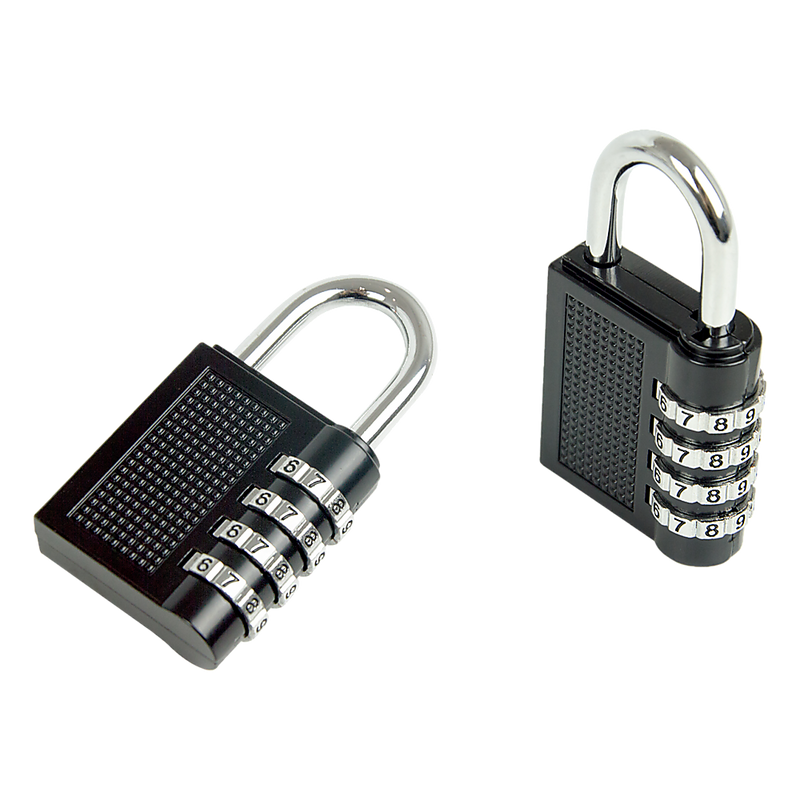 X2 Combination Padlock 4-Digit Outdoor Weatherproof Security School Lock Travel