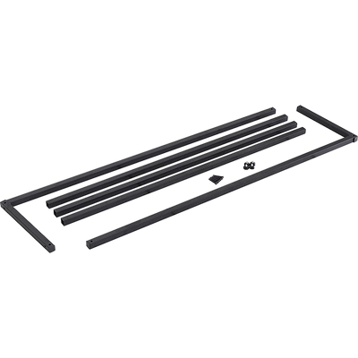 Commercial Clothing Garment Rack Retail Shop Black