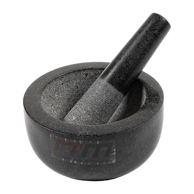 Large Pestle and Mortar Set Durable Granite Stone Spice & Herb Crusher