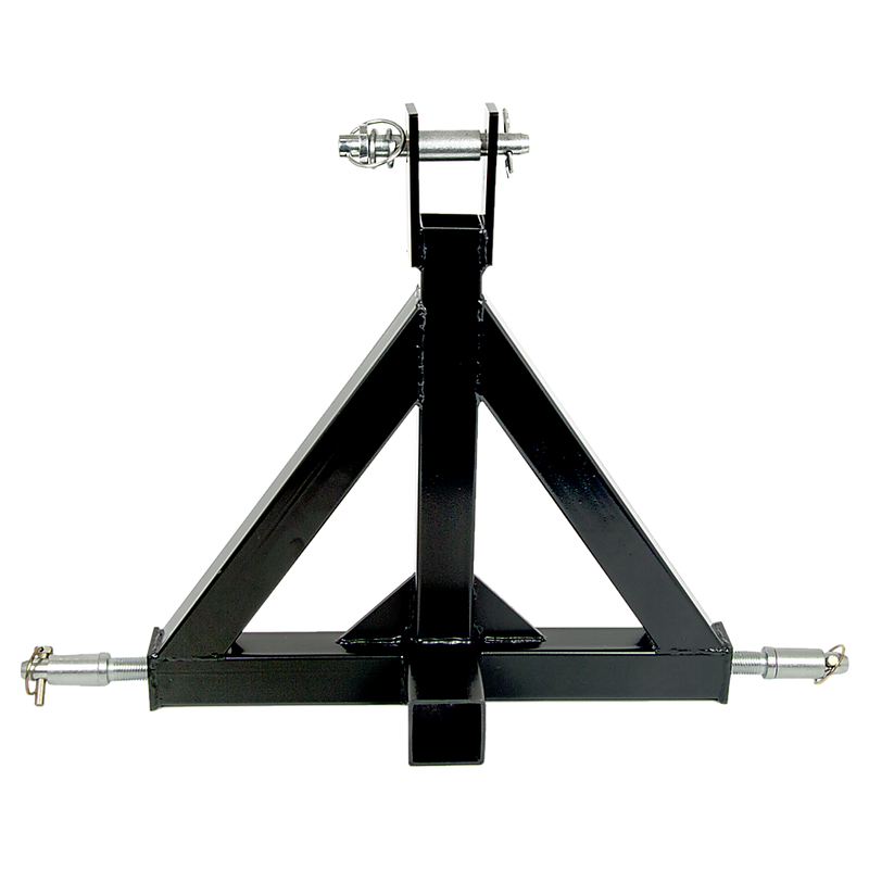 Heavy Duty Steel 3 Point 2" Trailer Hitch Receiver Tow Drawbar For Cat 1 Tractor