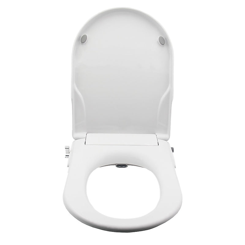 Non Electric Bidet Toilet Seat W/ Cover Bathroom Washlet Spray Water Wash