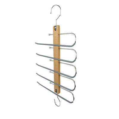 Pants Clothes Coat Hanger Non-slip Magic Space Saver Closet Organizer Rack