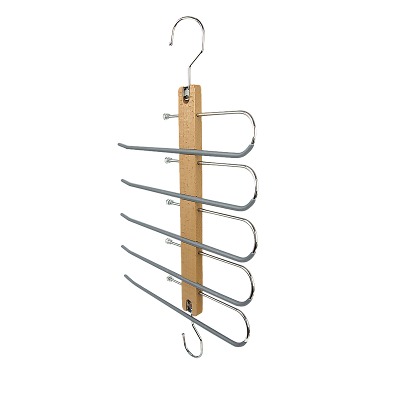 Pants Clothes Coat Hanger Non-slip Magic Space Saver Closet Organizer Rack