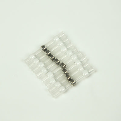 250PCS Waterproof Solder Seal Sleeve Heat Shrink Butt Wire Connectors Terminals