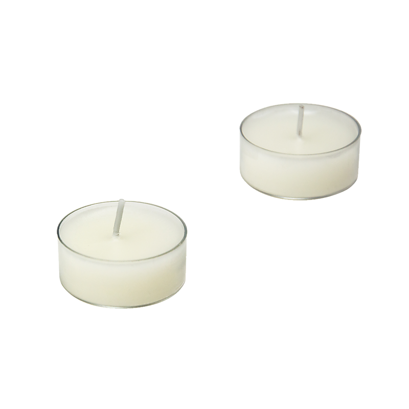 Bulk Buy Unscented SOY WAX Tealights, Soy Wax Tealight Candles - (100pc per set)