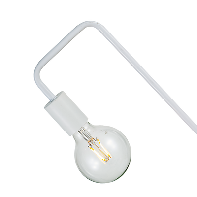 Modern Table lamp Desk Light Base Bedside Bedroom White