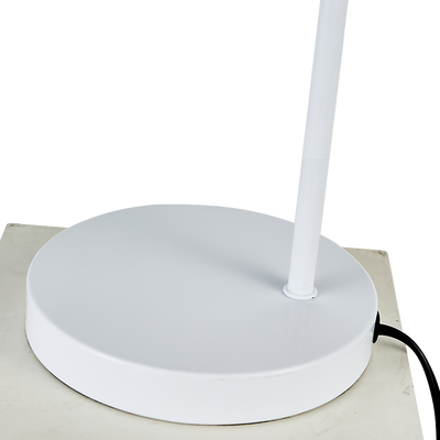 Modern Table lamp Desk Light Base Bedside Bedroom White