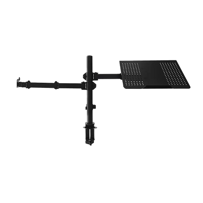 Monitor Mount & Laptop and Tablet Shelf Stands Holders Adjustable Workspace Arm