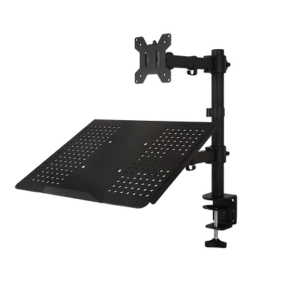 Monitor Mount & Laptop and Tablet Shelf Stands Holders Adjustable Workspace Arm