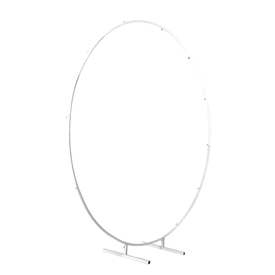 2M Wedding Hoop Round Circle Arch Backdrop Flower Display Stand Frame Background