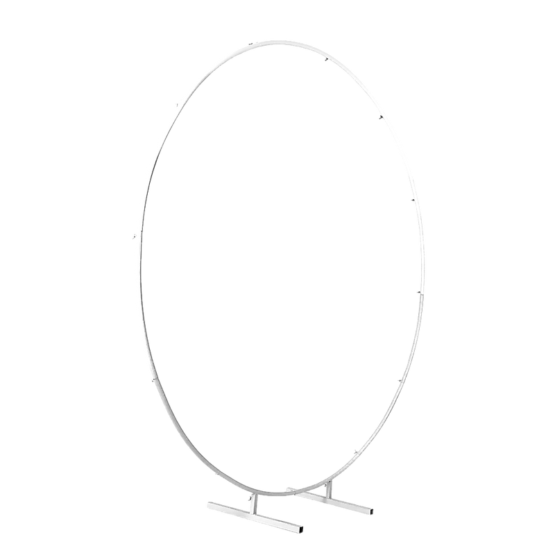 2M Wedding Hoop Round Circle Arch Backdrop Flower Display Stand Frame Background