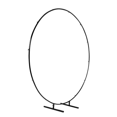 2M Wedding Hoop Round Circle Arch Backdrop Flower Display Stand Frame Background