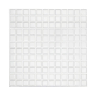 Tiles 3D Peel and Stick Wall Tile Stereoscopic Crystal White 10 Sheets