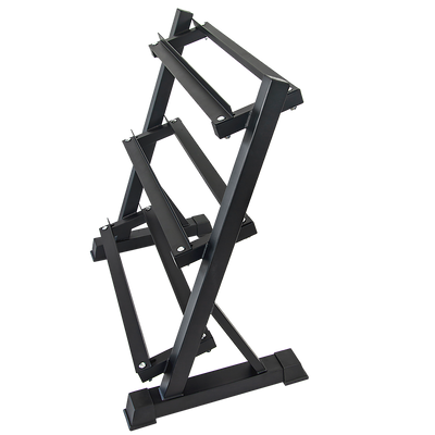 Dumbbell Rack Storage Stand Hex Weight Heavy Duty 3 Tier Wide Home Gym Fitness