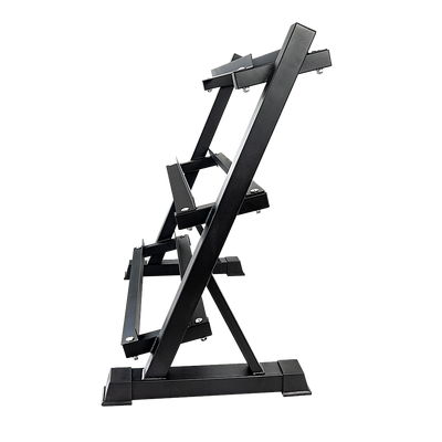 Dumbbell Rack Storage Stand Hex Weight Heavy Duty 3 Tier Wide Home Gym Fitness