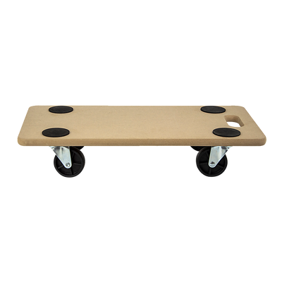 200kg Heavy Duty Hand Dolly Furniture Wooden Trolley Cart Moving Platform Mover