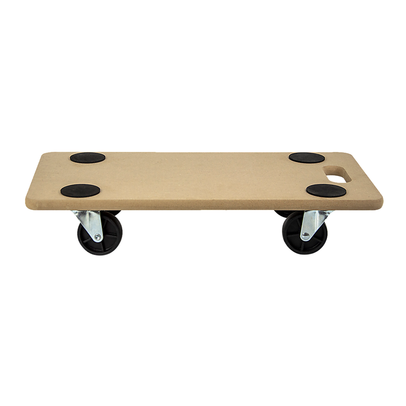 200kg Heavy Duty Hand Dolly Furniture Wooden Trolley Cart Moving Platform Mover